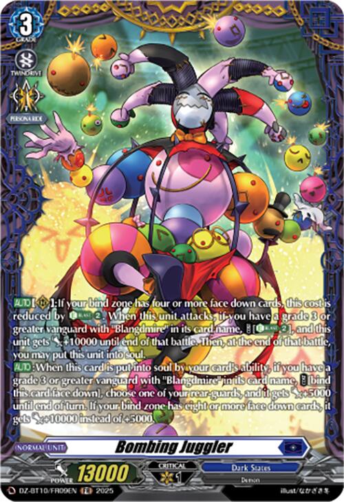 Image of Bombing Juggler (FR) (DZ-BT10/FR09EN) [Dragonsoul Resonance]