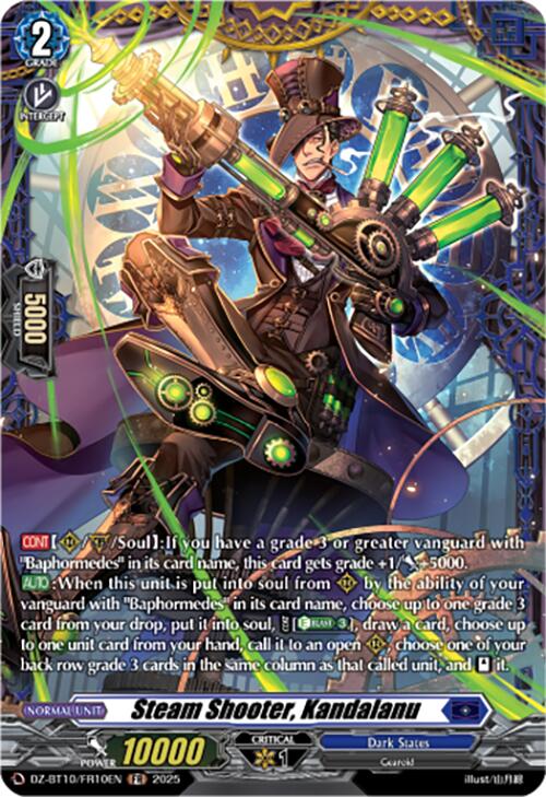 Image of Steam Shooter, Kandalanu (FR) (DZ-BT10/FR10EN) [Dragonsoul Resonance]