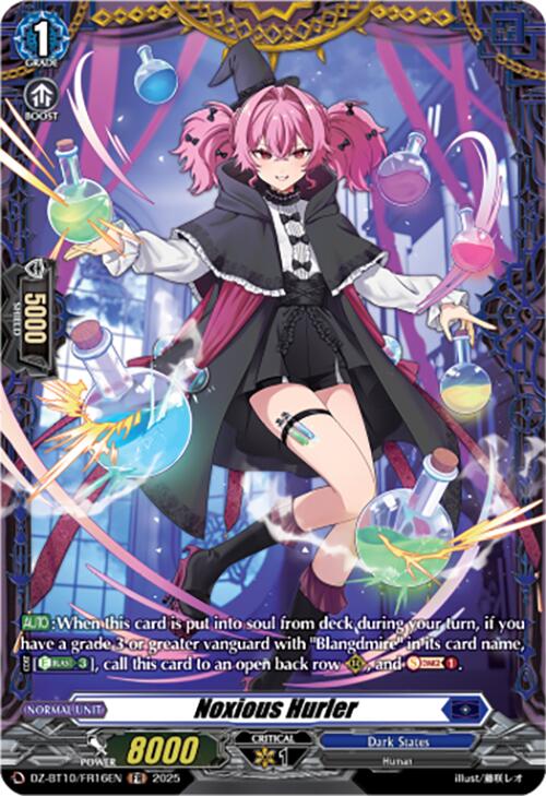 Image of Noxious Hurler (FR) (DZ-BT10/FR16EN) [Dragonsoul Resonance]