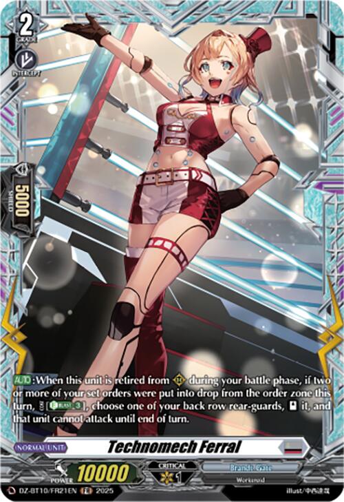 Image of Technomech Ferral (FR) (DZ-BT10/FR21EN) [Dragonsoul Resonance]