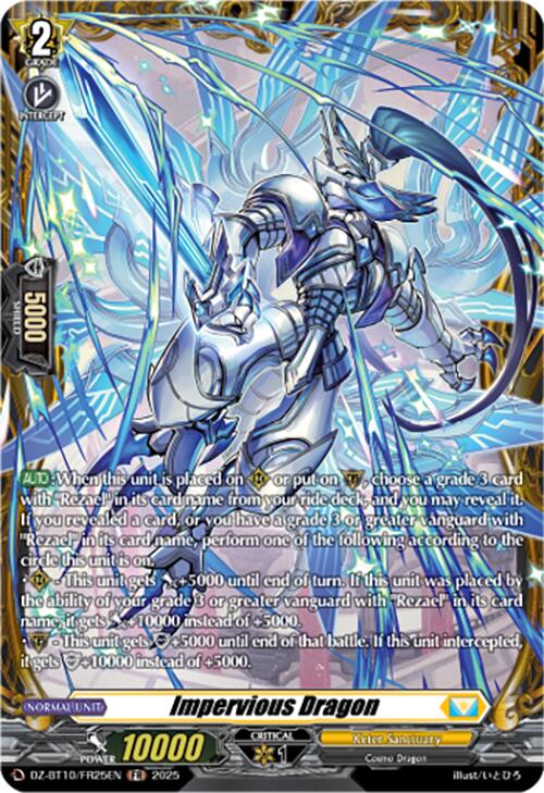 Image of Impervious Dragon (FR) (DZ-BT10/FR25EN) [Dragonsoul Resonance]
