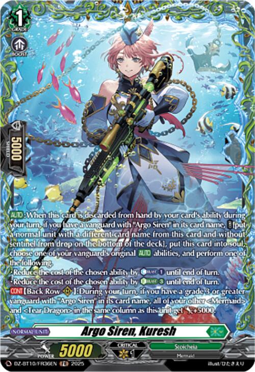 Image of Argo Siren, Kuresh (FR) (DZ-BT10/FR36EN) [Dragonsoul Resonance]