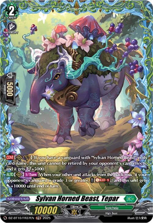 Image of Sylvan Horned Beast, Tepar (FR) (DZ-BT10/FR37EN) [Dragonsoul Resonance]
