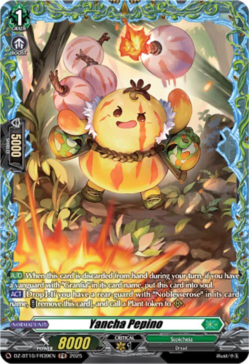 Image of Yancha Pepino (FR) (DZ-BT10/FR39EN) [Dragonsoul Resonance]