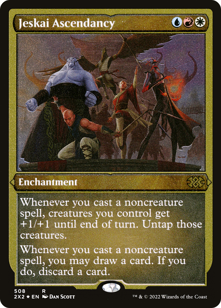 Image of Jeskai Ascendancy (Foil Etched) [Double Masters 2022]