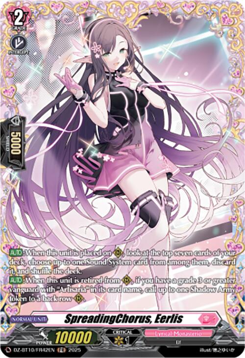 Image of SpreadingChorus, Eerlis (FR) (DZ-BT10/FR42EN) [Dragonsoul Resonance]