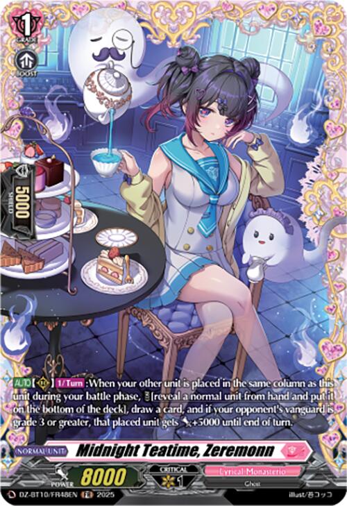 Image of Midnight Teatime, Zeremonn (FR) (DZ-BT10/FR48EN) [Dragonsoul Resonance]