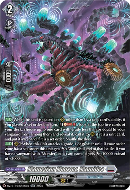 Image of Magnetism Monster, Magnides (SR) (DZ-BT10/SR16EN) [Dragonsoul Resonance]