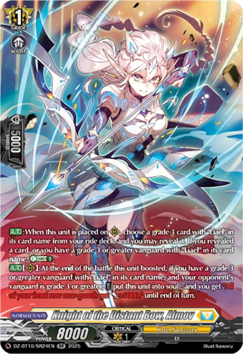 Image of Knight of the Distant Bow, Almov (SR) (DZ-BT10/SR24EN) [Dragonsoul Resonance]
