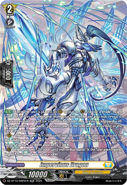 Image of Impervious Dragon (SR) (DZ-BT10/SR25EN) [Dragonsoul Resonance]