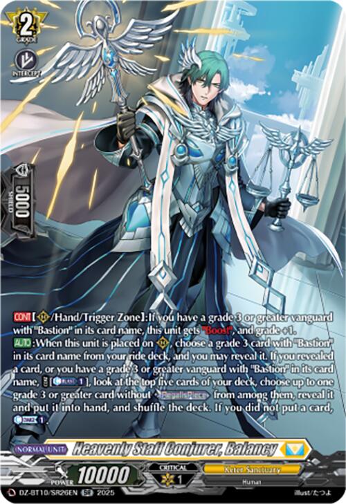 Image of Heavenly Staff Conjurer, Balancy (SR) (DZ-BT10/SR26EN) [Dragonsoul Resonance]