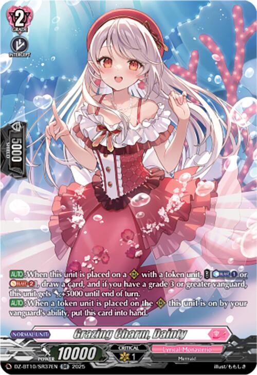 Image of Grazing Charm, Dainty (SR) (DZ-BT10/SR37EN) [Dragonsoul Resonance]