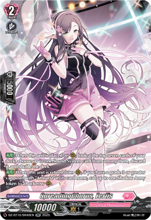 Image of SpreadingChorus, Eerlis (SR) (DZ-BT10/SR40EN) [Dragonsoul Resonance]
