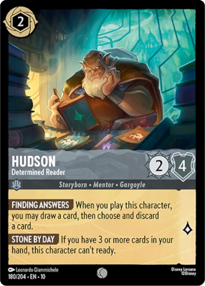 Image of Hudson - Determined Reader (180/204) [Whispers in the Well]
