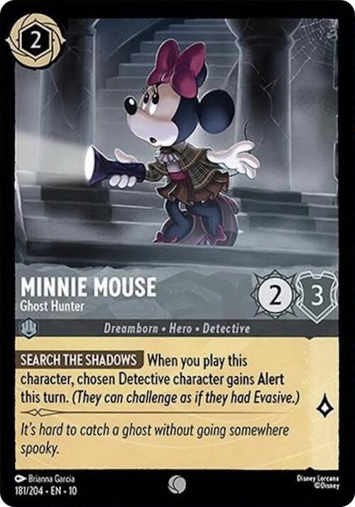 Image of Minnie Mouse - Ghost Hunter (181/204) [Whispers in the Well]