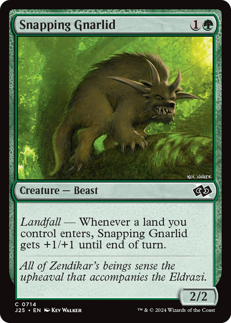 Image of Snapping Gnarlid [Foundations Jumpstart]