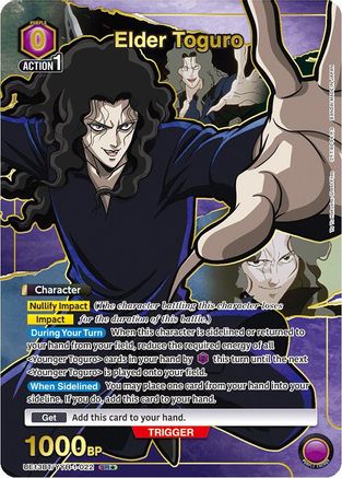 Image of Elder Toguro (SR*) (UE13BT/YYH-1-022) - UE13BT Yu Yu Hakusho Ghost Files Foil