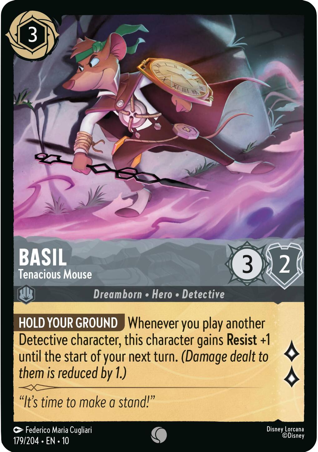 Image of Basil - Tenacious Mouse (179/204) [Whispers in the Well]