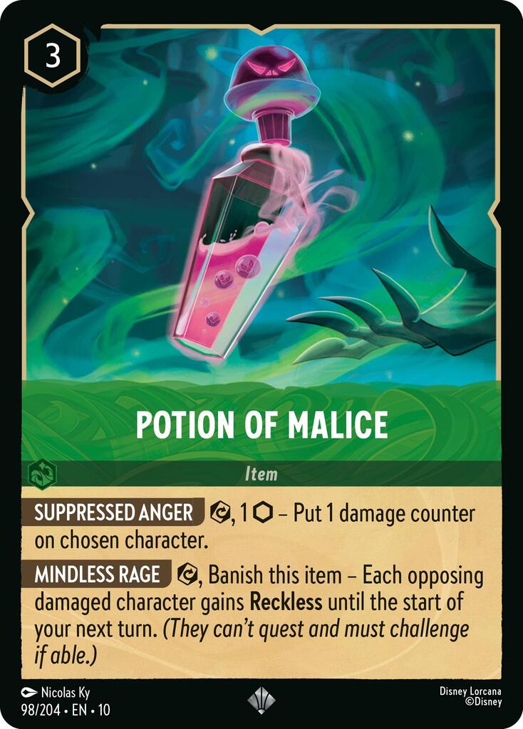 Image of Potion of Malice (98/204) [Whispers in the Well]
