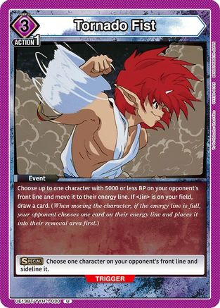 Image of Tornado Fist (UE13BT/YYH-1-030) - UE13BT Yu Yu Hakusho Ghost Files