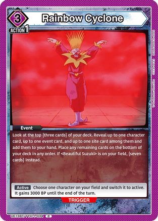 Image of Rainbow Cyclone (UE13BT/YYH-1-034) - UE13BT Yu Yu Hakusho Ghost Files