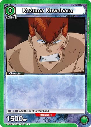 Image of Kazuma Kuwabara (040) (UE13BT/YYH-1-040) - UE13BT Yu Yu Hakusho Ghost Files