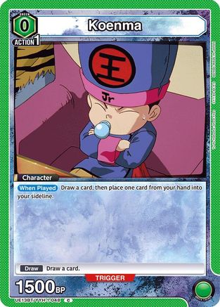 Image of Koenma (048) (UE13BT/YYH-1-048) - UE13BT Yu Yu Hakusho Ghost Files