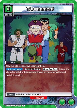 Image of Tournament (UE13BT/YYH-1-063) - UE13BT Yu Yu Hakusho Ghost Files