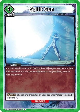 Image of Spirit Gun (UE13BT/YYH-1-065) - UE13BT Yu Yu Hakusho Ghost Files Foil