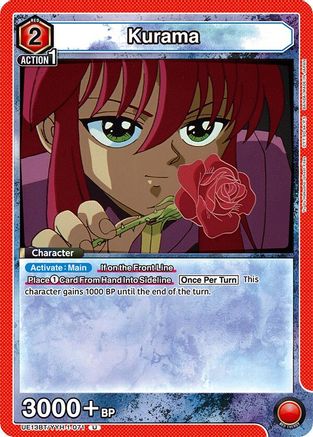 Image of Kurama (071) (UE13BT/YYH-1-071) - UE13BT Yu Yu Hakusho Ghost Files