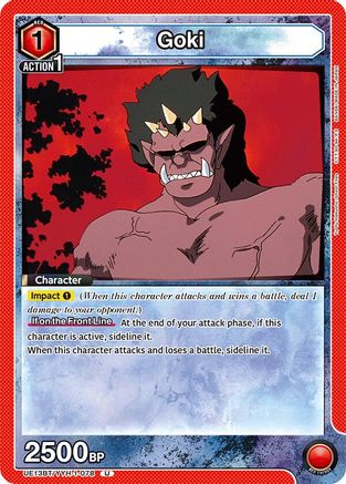 Image of Goki (078) (UE13BT/YYH-1-078) - UE13BT Yu Yu Hakusho Ghost Files