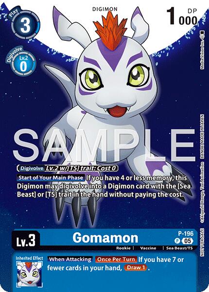 Image of Gomamon [P] (Digimon Story: Time Stranger Promo Pack) [Promotional Cards]