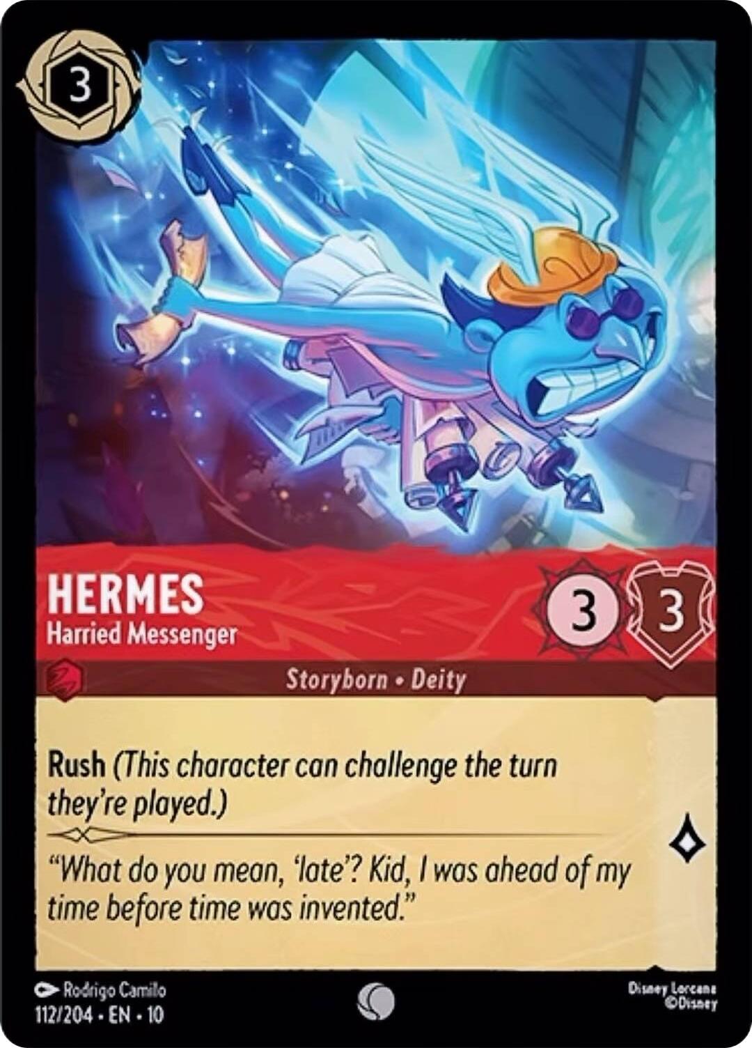 Image of Hermes - Harried Messenger (112/204) [Whispers in the Well]