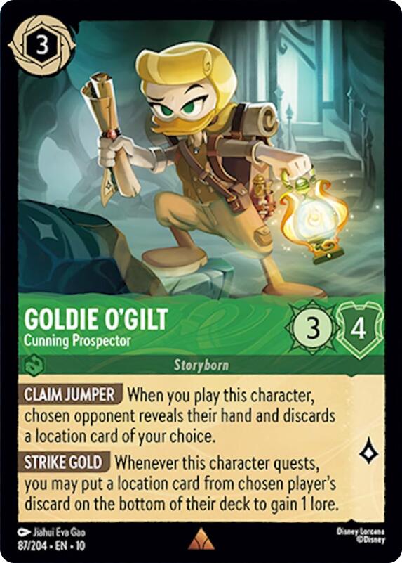 Image of Goldie O'Gilt - Cunning Prospector (87/204) [Whispers in the Well]