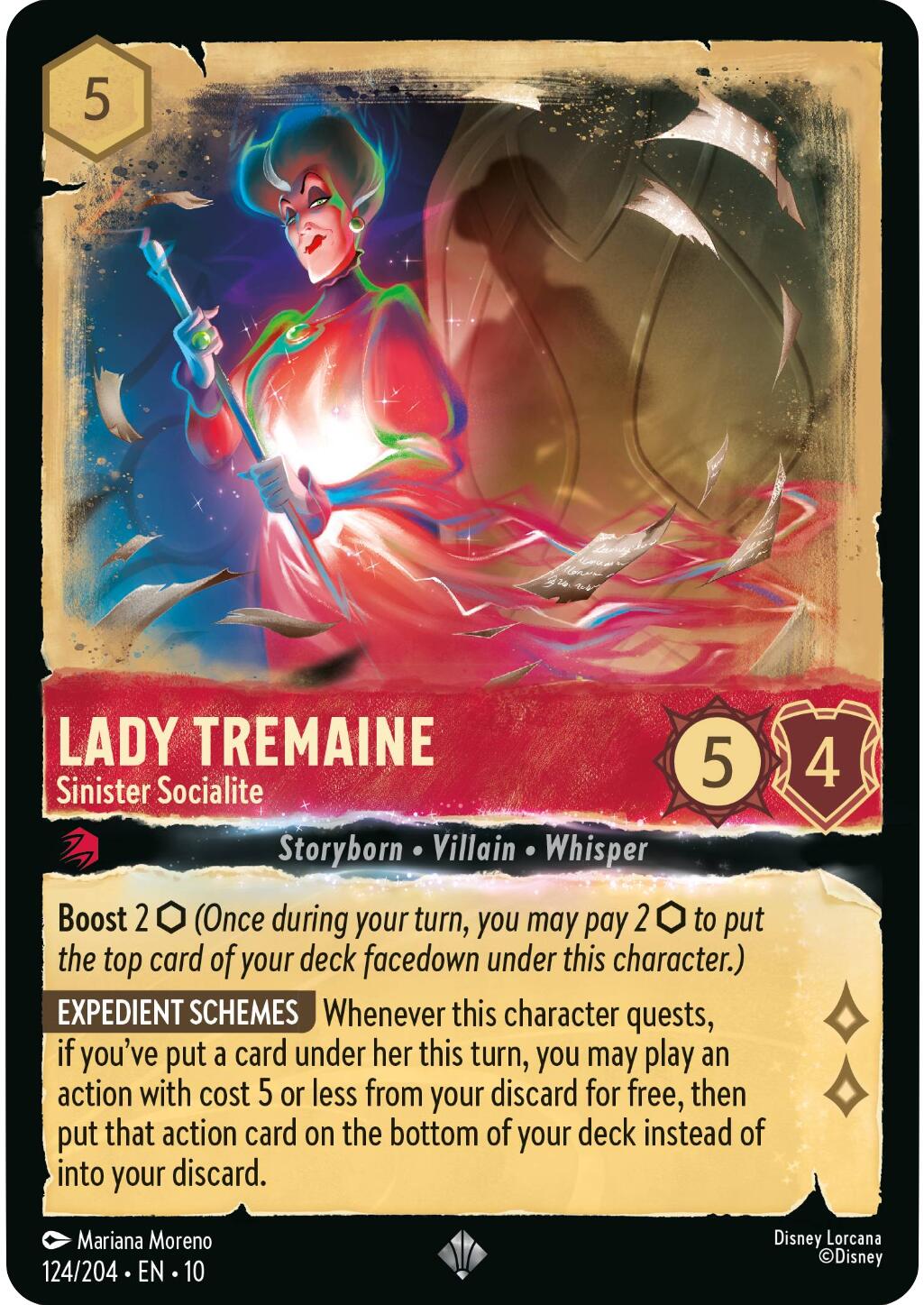 Image of Lady Tremaine - Sinister Socialite (124/204) [Whispers in the Well]