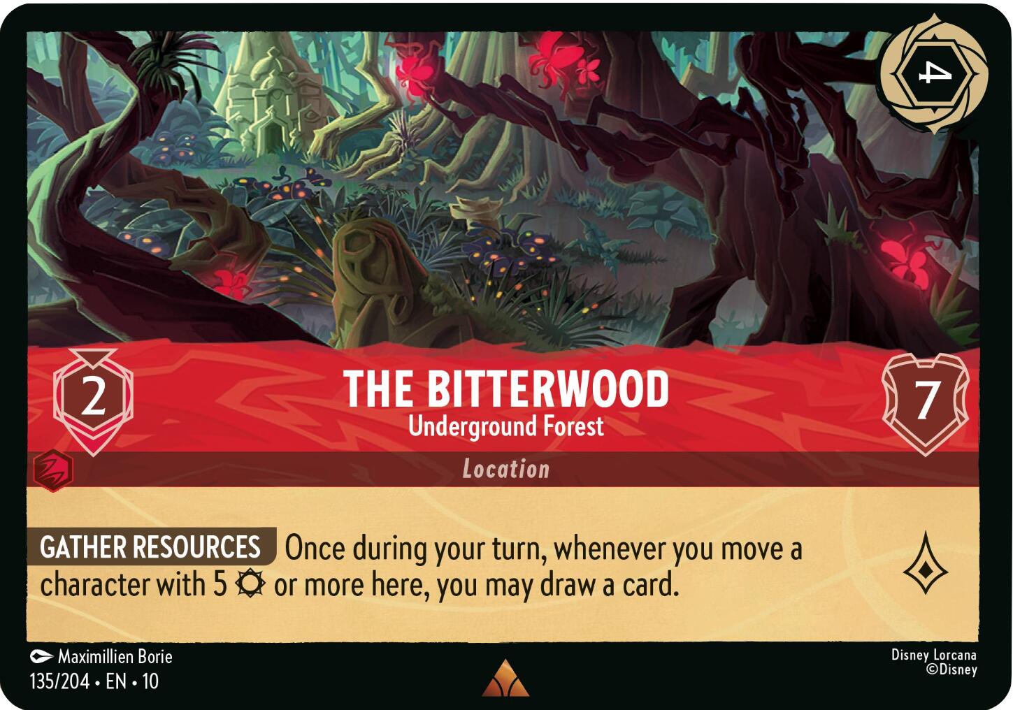 Image of The Bitterwood - Underground Forest (135/204) [Whispers in the Well]