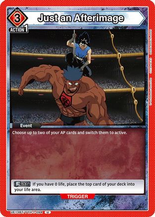 Image of Just an Afterimage (UE13BT/YYH-1-094) - UE13BT Yu Yu Hakusho Ghost Files