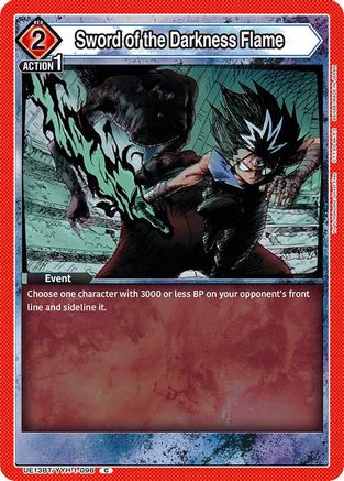 Image of Sword of the Darkness Flame (UE13BT/YYH-1-096) - UE13BT Yu Yu Hakusho Ghost Files