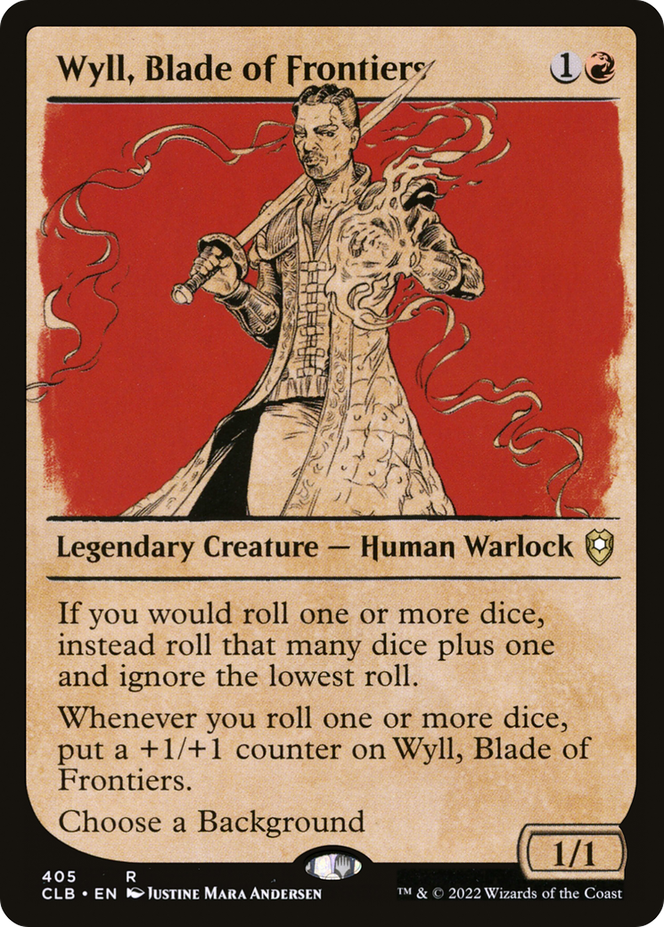 Image of Wyll, Blade of Frontiers (Showcase) [Commander Legends: Battle for Baldur's Gate]