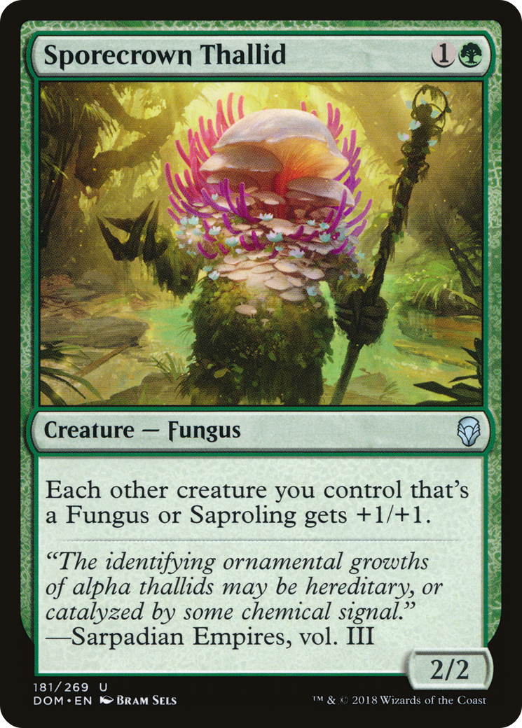 Image of Sporecrown Thallid [Dominaria]