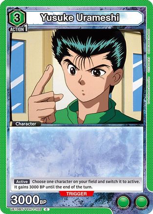 Image of Yusuke Urameshi (102) (UE13BT/YYH-1-102) - UE13BT Yu Yu Hakusho Ghost Files