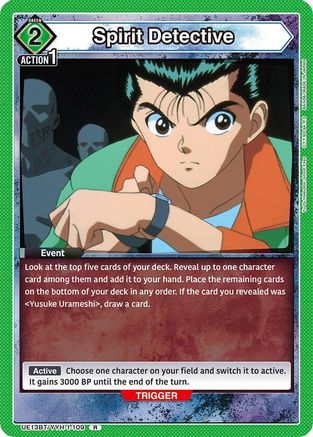 Image of Spirit Detective (UE13BT/YYH-1-109) - UE13BT Yu Yu Hakusho Ghost Files Foil