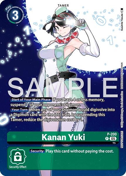 Image of Kanan Yuki [P] (Digimon Story: Time Stranger Promo Pack) [Promotional Cards]