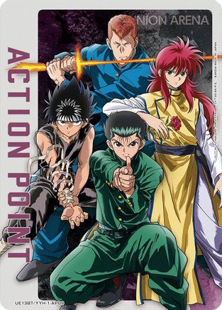 Image of Action Point Card (AP08) (UE13BT/YYH-1-AP08) - UE13BT Yu Yu Hakusho Ghost Files Foil