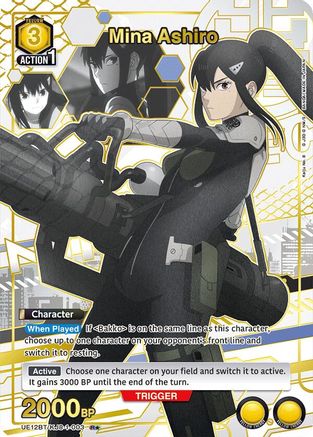 Image of Mina Ashiro (003) (R*) (UE12BT/KJ8-1-004) - UE12BT Kaiju No 8 Foil
