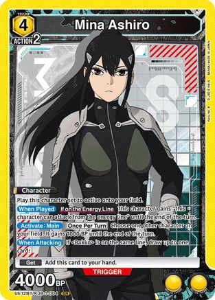 Image of Mina Ashiro (004) (UE12BT/KJ8-1-004) - UE12BT Kaiju No 8 Foil