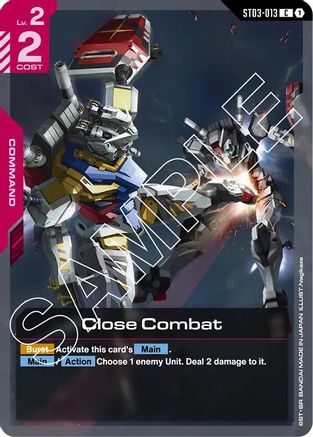 Image of Close Combat (ST03-013) - Starter Deck 06 Clan Unity