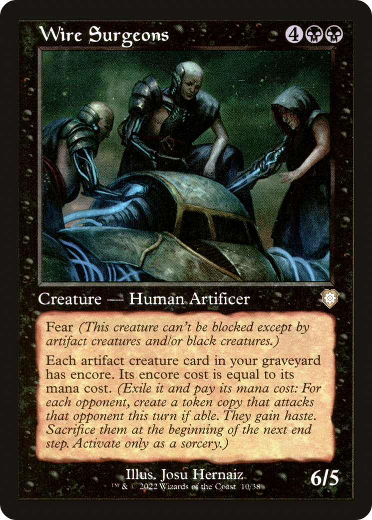 Image of Wire Surgeons (Retro) [The Brothers' War Commander]