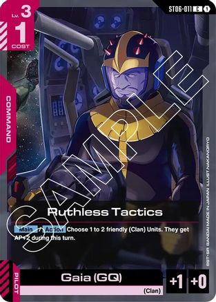 Image of Ruthless Tactics (ST06-011) - Starter Deck 06 Clan Unity