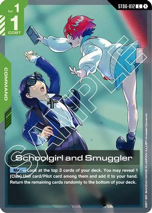 Image of Schoolgirl and Smuggler (ST06-012) - Starter Deck 06 Clan Unity